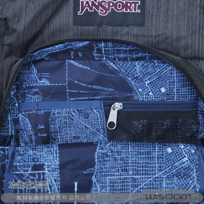 【JanSport】DIGITAL背包RIGHT PACK(低調紅)